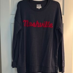 Thread & Supply Cozy Dark Sweatshirt